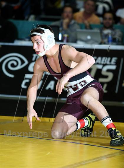 Thumbnail 3 in NYSPHSAA D1 Boys Wrestling Championships (Finals 99-138lbs) photogallery.