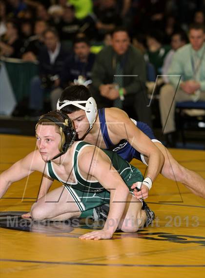 Thumbnail 3 in NYSPHSAA D1 Boys Wrestling Championships (Finals 99-138lbs) photogallery.