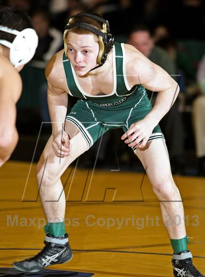 Thumbnail 1 in NYSPHSAA D1 Boys Wrestling Championships (Finals 99-138lbs) photogallery.