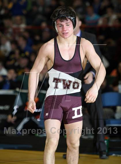 Thumbnail 1 in NYSPHSAA D1 Boys Wrestling Championships (Finals 99-138lbs) photogallery.