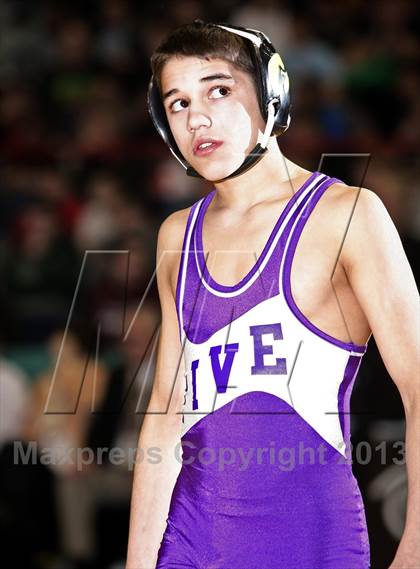 Thumbnail 3 in NYSPHSAA D1 Boys Wrestling Championships (Finals 99-138lbs) photogallery.