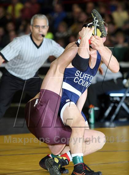 Thumbnail 2 in NYSPHSAA D1 Boys Wrestling Championships (Finals 99-138lbs) photogallery.