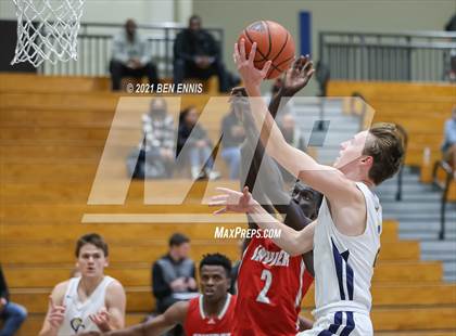 Thumbnail 3 in Carmel Christian vs Bishop Synder (Holiday Hoopsgiving Tournament) photogallery.