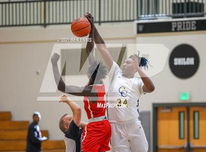 Thumbnail 2 in Carmel Christian vs Bishop Synder (Holiday Hoopsgiving Tournament) photogallery.