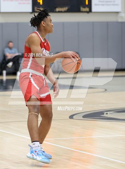 Thumbnail 3 in Carmel Christian vs Bishop Synder (Holiday Hoopsgiving Tournament) photogallery.