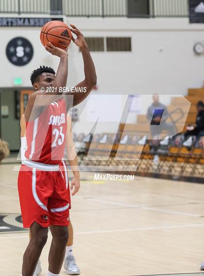 Thumbnail 1 in Carmel Christian vs Bishop Synder (Holiday Hoopsgiving Tournament) photogallery.