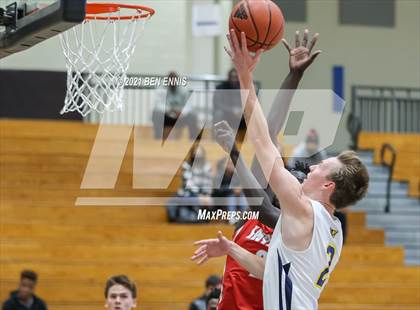 Thumbnail 1 in Carmel Christian vs Bishop Synder (Holiday Hoopsgiving Tournament) photogallery.