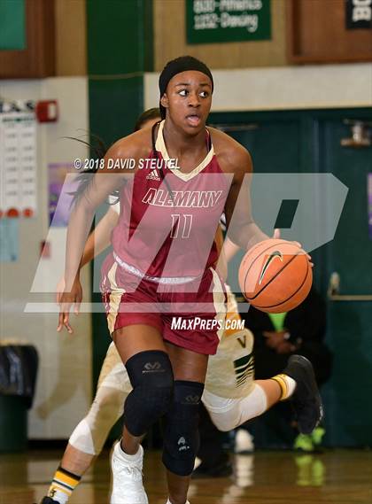 Thumbnail 2 in Alemany vs. Vanden (St. Mary's Stockton MLK Showcase) photogallery.
