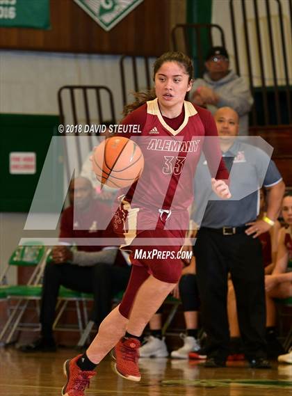 Thumbnail 3 in Alemany vs. Vanden (St. Mary's Stockton MLK Showcase) photogallery.