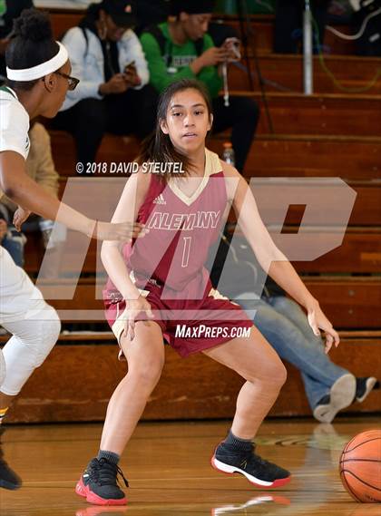 Thumbnail 3 in Alemany vs. Vanden (St. Mary's Stockton MLK Showcase) photogallery.