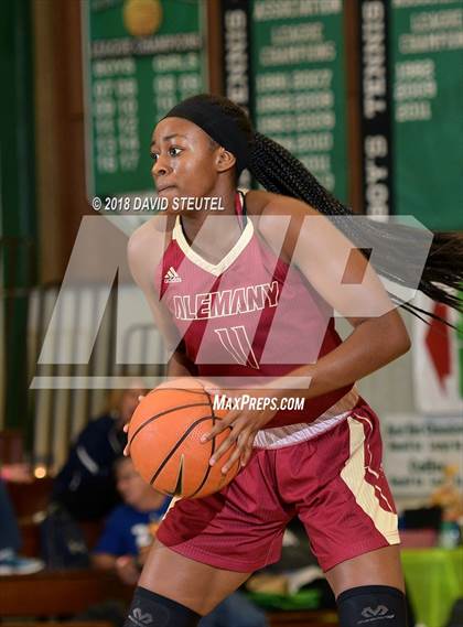Thumbnail 1 in Alemany vs. Vanden (St. Mary's Stockton MLK Showcase) photogallery.