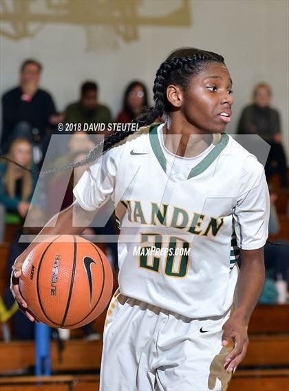 Thumbnail 2 in Alemany vs. Vanden (St. Mary's Stockton MLK Showcase) photogallery.