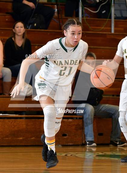 Thumbnail 2 in Alemany vs. Vanden (St. Mary's Stockton MLK Showcase) photogallery.