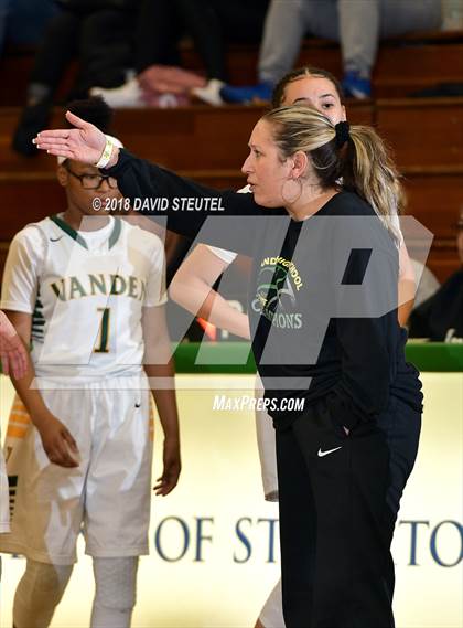 Thumbnail 3 in Alemany vs. Vanden (St. Mary's Stockton MLK Showcase) photogallery.
