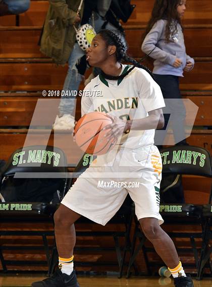 Thumbnail 3 in Alemany vs. Vanden (St. Mary's Stockton MLK Showcase) photogallery.