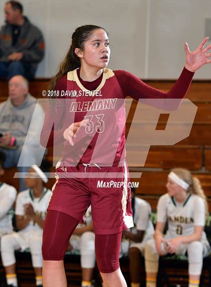 Thumbnail 3 in Alemany vs. Vanden (St. Mary's Stockton MLK Showcase) photogallery.