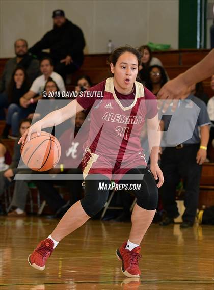 Thumbnail 2 in Alemany vs. Vanden (St. Mary's Stockton MLK Showcase) photogallery.