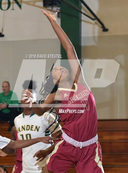 Thumbnail 2 in Alemany vs. Vanden (St. Mary's Stockton MLK Showcase) photogallery.