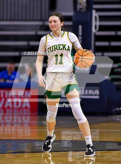 Thumbnail 1 in Coleville vs. Eureka (NIAA 1A State Semifinals) photogallery.