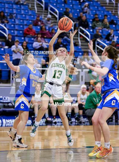 Thumbnail 2 in Coleville vs. Eureka (NIAA 1A State Semifinals) photogallery.