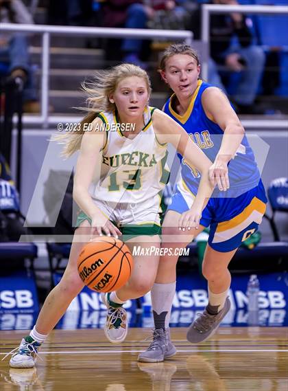 Thumbnail 1 in Coleville vs. Eureka (NIAA 1A State Semifinals) photogallery.