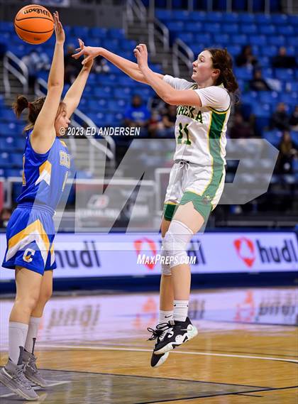Thumbnail 1 in Coleville vs. Eureka (NIAA 1A State Semifinals) photogallery.