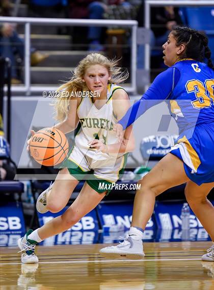 Thumbnail 1 in Coleville vs. Eureka (NIAA 1A State Semifinals) photogallery.