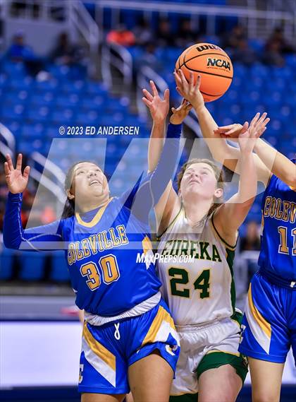 Thumbnail 1 in Coleville vs. Eureka (NIAA 1A State Semifinals) photogallery.