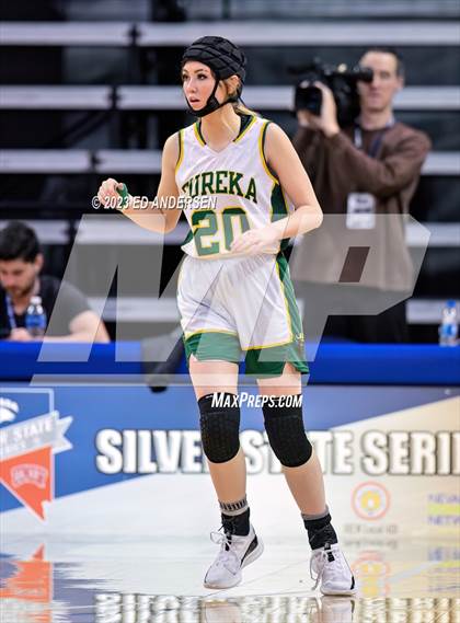 Thumbnail 1 in Coleville vs. Eureka (NIAA 1A State Semifinals) photogallery.