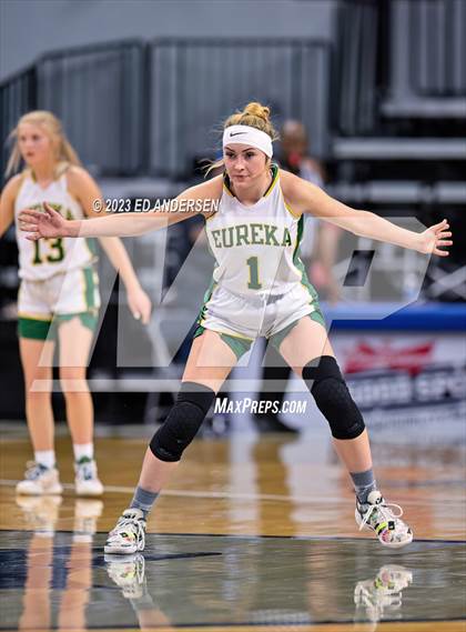 Thumbnail 3 in Coleville vs. Eureka (NIAA 1A State Semifinals) photogallery.