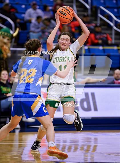 Thumbnail 1 in Coleville vs. Eureka (NIAA 1A State Semifinals) photogallery.