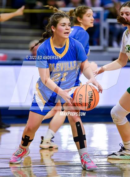 Thumbnail 2 in Coleville vs. Eureka (NIAA 1A State Semifinals) photogallery.