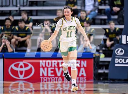 Thumbnail 1 in Coleville vs. Eureka (NIAA 1A State Semifinals) photogallery.