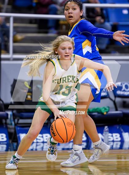 Thumbnail 2 in Coleville vs. Eureka (NIAA 1A State Semifinals) photogallery.