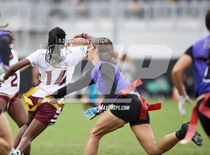 Thumbnail 1 in Florida State University High School vs Fletcher (Jaguars Preseason Classic) photogallery.