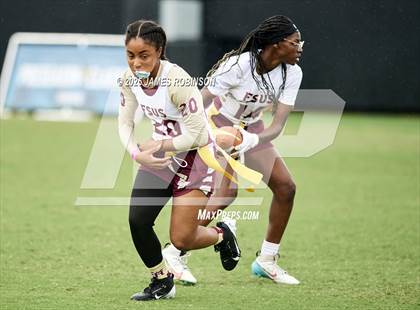 Thumbnail 1 in Florida State University High School vs Fletcher (Jaguars Preseason Classic) photogallery.
