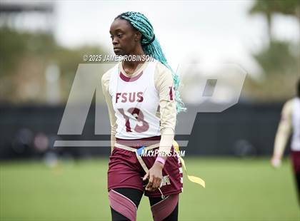 Thumbnail 1 in Florida State University High School vs Fletcher (Jaguars Preseason Classic) photogallery.