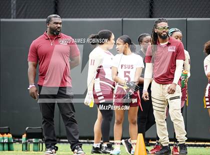 Thumbnail 2 in Florida State University High School vs Fletcher (Jaguars Preseason Classic) photogallery.