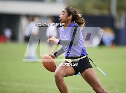 Thumbnail 1 in Florida State University High School vs Fletcher (Jaguars Preseason Classic) photogallery.