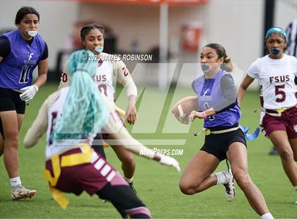 Thumbnail 1 in Florida State University High School vs Fletcher (Jaguars Preseason Classic) photogallery.
