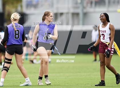 Thumbnail 2 in Florida State University High School vs Fletcher (Jaguars Preseason Classic) photogallery.