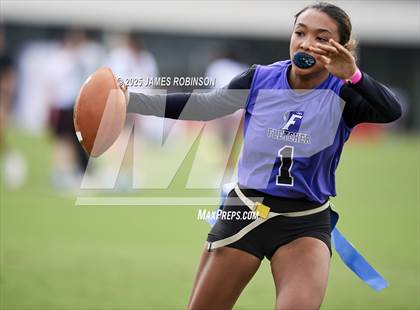 Thumbnail 2 in Florida State University High School vs Fletcher (Jaguars Preseason Classic) photogallery.