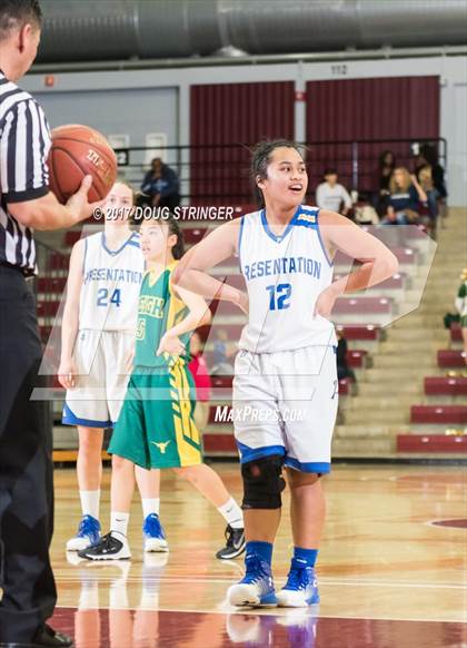 Thumbnail 3 in Presentation vs. Leigh (CIF-CCS Division II Final) photogallery.