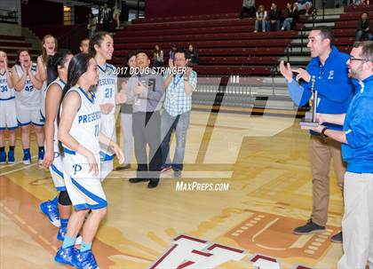 Thumbnail 3 in Presentation vs. Leigh (CIF-CCS Division II Final) photogallery.
