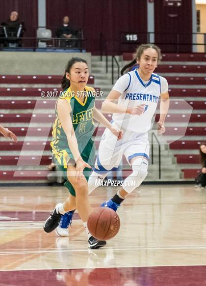 Thumbnail 2 in Presentation vs. Leigh (CIF-CCS Division II Final) photogallery.