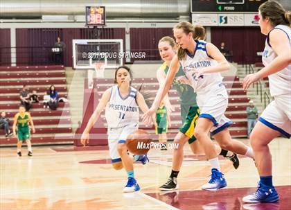 Thumbnail 2 in Presentation vs. Leigh (CIF-CCS Division II Final) photogallery.