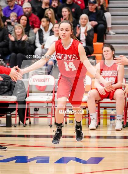 Thumbnail 2 in Snohomish vs. Arlington (WIAA 3A Playoff) photogallery.