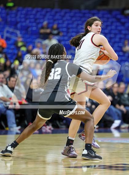 Thumbnail 2 in Coppell vs. Clark (UIL 5A Basketball State Semifinal) photogallery.