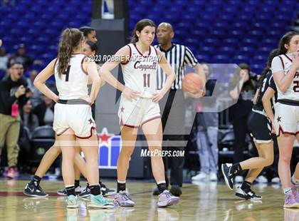 Thumbnail 2 in Coppell vs. Clark (UIL 5A Basketball State Semifinal) photogallery.