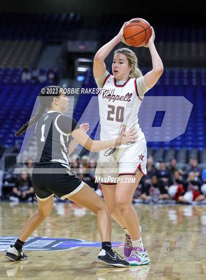 Thumbnail 3 in Coppell vs. Clark (UIL 5A Basketball State Semifinal) photogallery.
